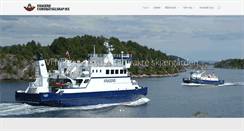 Desktop Screenshot of fjordbat.no
