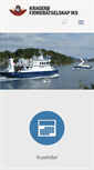 Mobile Screenshot of fjordbat.no